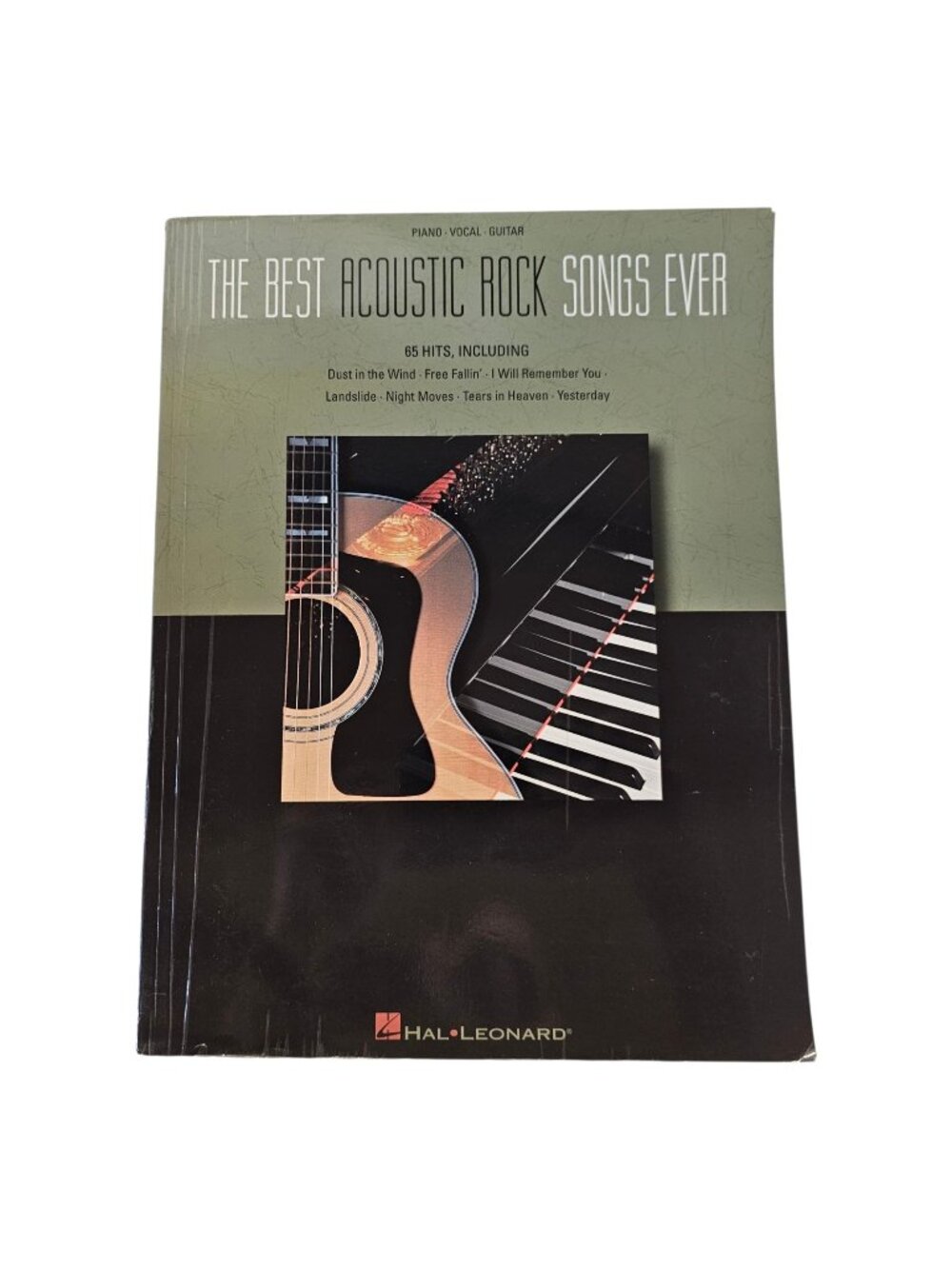 Hal Leonard The Best Acoustic Rock Songs Ever Sheet Music Book Piano Vocal Guita